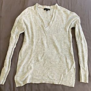 Banana Republic light gray sweater